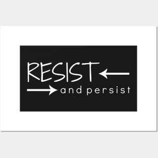 Resist and Persist Posters and Art